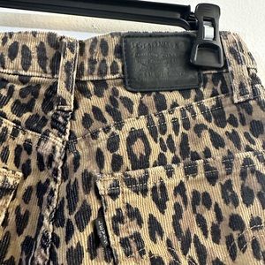 Ribcage Straight Levi’s Corduroy Cheetah